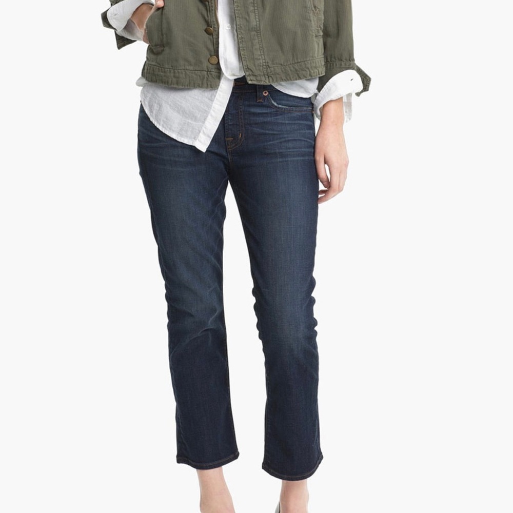 J Brand crop Sylvie boot cut jeans